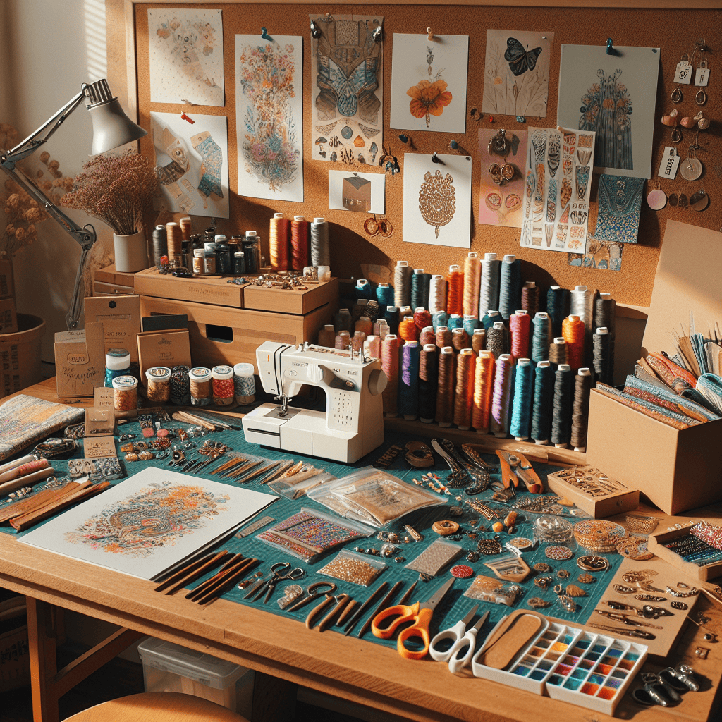 High-Demand Craft Supplies for Etsy Sellers